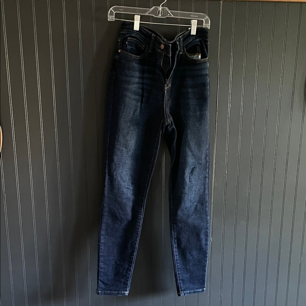 Judy Blue High Rise Dark Blue Slim Jeans